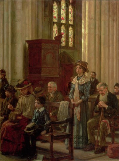 The Anthem, c.1910 by William Teulon Blandford Fletcher